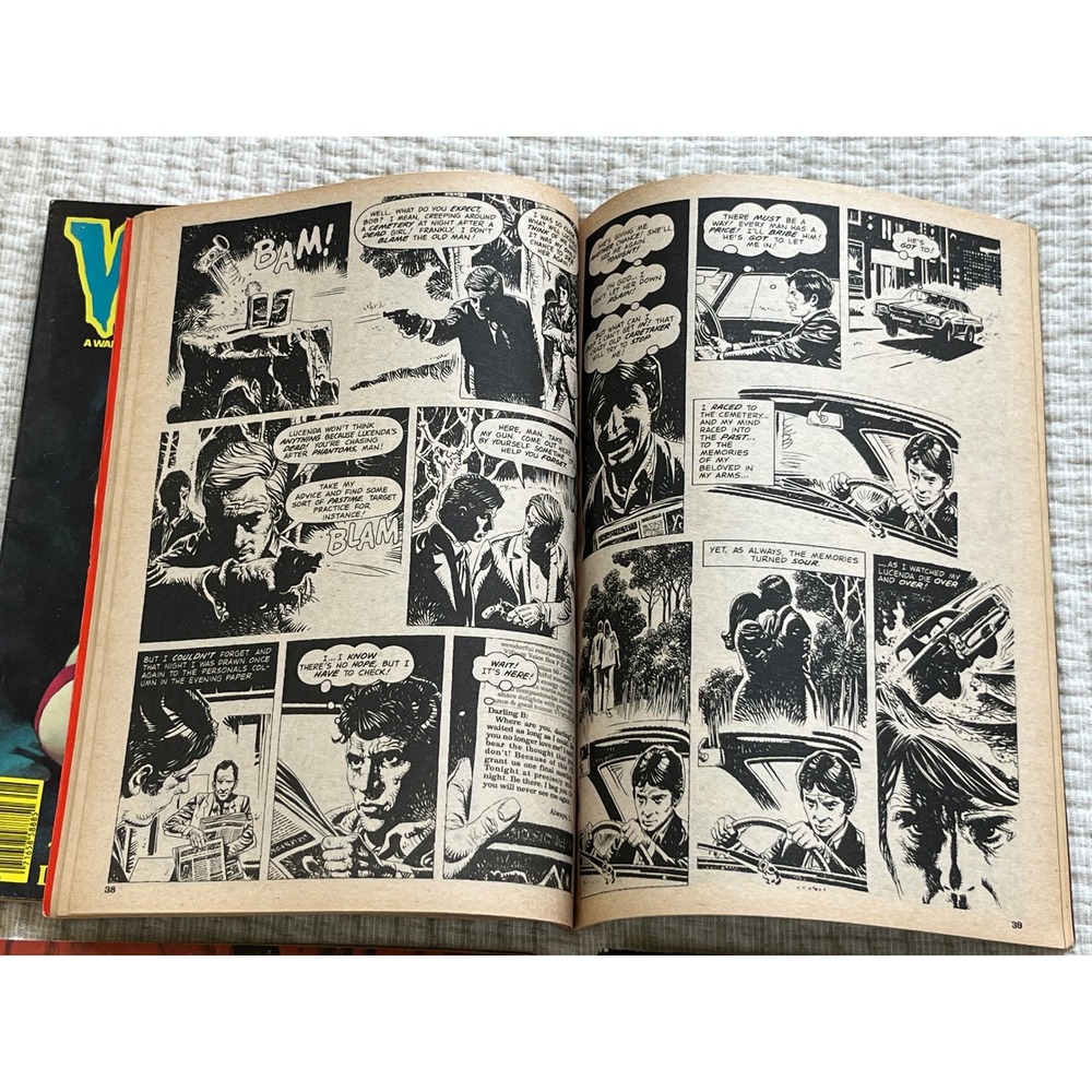 Vintage Vampirella Heavy Metal Tomb of Dracula Comic Magazine Lot of 4 1980 1984 - Picture 11 of 13